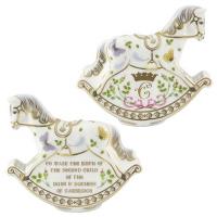 Royal Crown Derby - Princess Charlotte Rocking Horse 62387